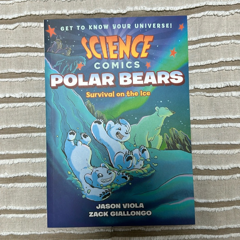 Like New Science Comics Book - Polar Bears Survival On The Ice
